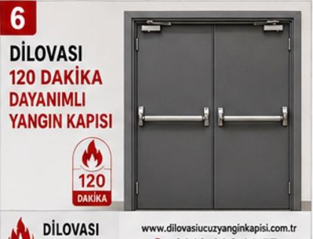 Dilovası 120 Dakika Dayanımlı Yangın Kapısı
