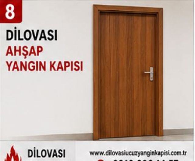 Dilovası Ahşap Yangın Kapısı