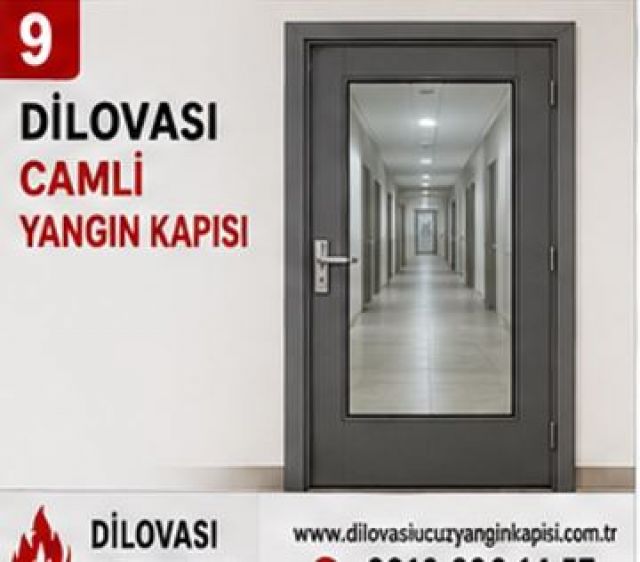 Dilovası Camlı Yangın Kapısı