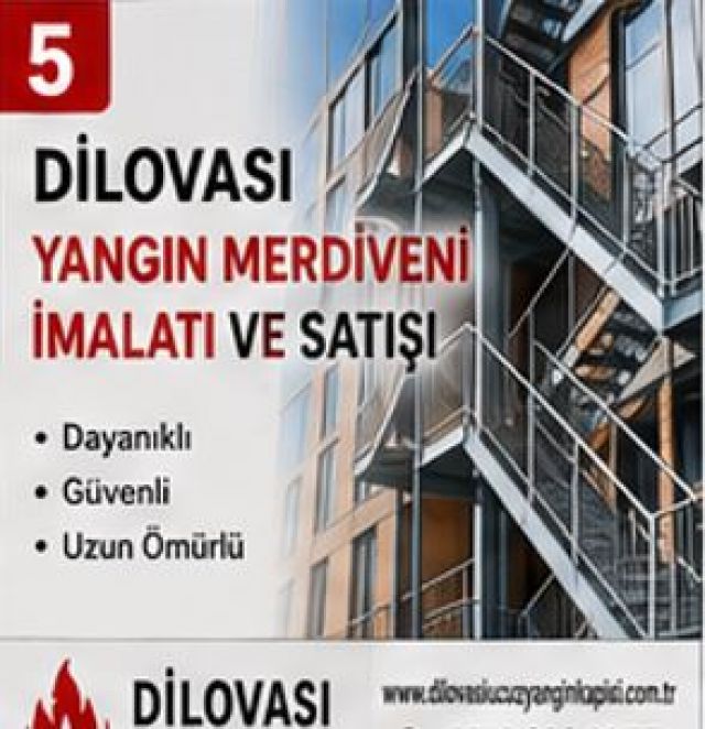 Dilovası Yangın Merdiveni İmalatı ve Satışı