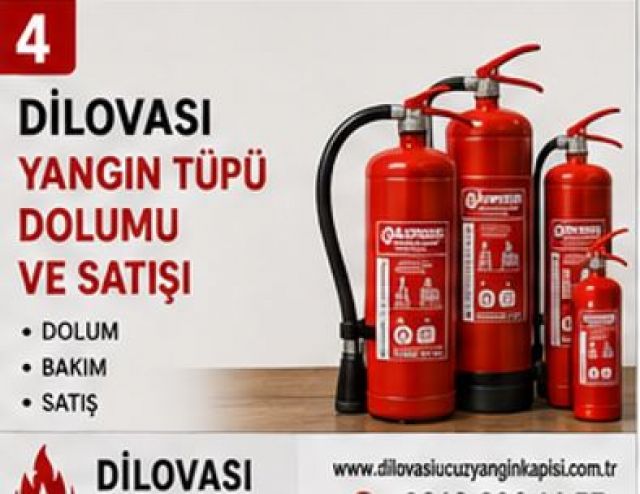 Dilovası Yangın Tüpü Dolumu ve Satışı